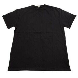 EPTM The Perfect Basic Men Black Short Sleeve Crewneck T-Shirt Size M